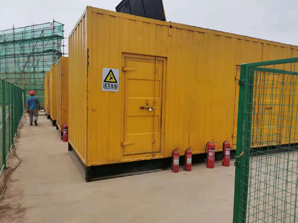 滨海出租发电机柴油发电机组受潮后，该如何处理？