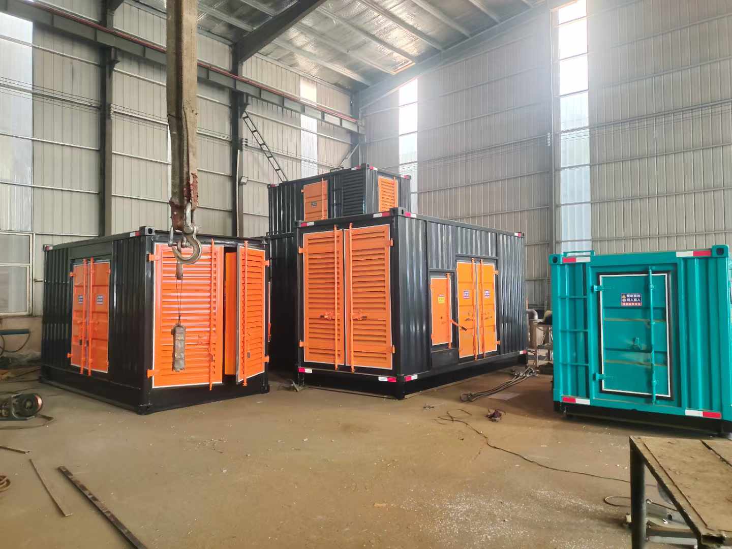滨海500kw柴油发电机组可以带动多少功率设备？